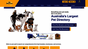 What Petdirectory.com.au website looked like in 2021 (2 years ago)