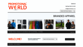What Promoworld.co.nz website looked like in 2021 (2 years ago)