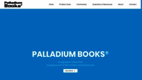 What Palladiumbooks.com website looked like in 2021 (2 years ago)