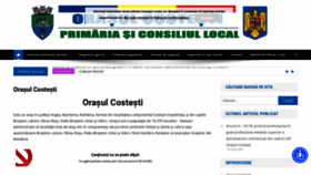 What Primariacostestiag.ro website looked like in 2021 (2 years ago)