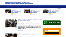 What Perjalananumroh.com website looked like in 2021 (2 years ago)