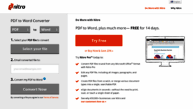What Pdftoword.com website looked like in 2021 (2 years ago)