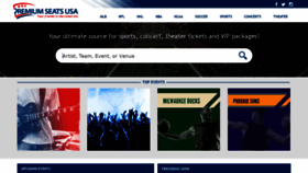 What Premiumseatsusa.com website looked like in 2021 (2 years ago)
