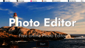 What Photoeditor.com website looked like in 2021 (2 years ago)
