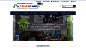 What Provisionlamp.com website looked like in 2021 (2 years ago)