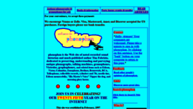 What Phonophan.com website looked like in 2021 (2 years ago)