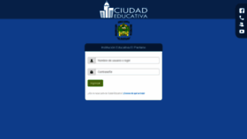 What Pantano.ciudadeducativa.com website looked like in 2021 (2 years ago)