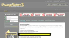 What Pasangnomor2.net website looked like in 2021 (2 years ago)