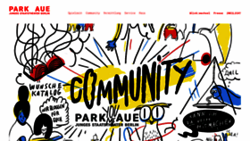 What Parkaue.de website looked like in 2021 (2 years ago)