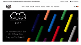 What Puffbarsalt.com website looked like in 2021 (4 years ago)