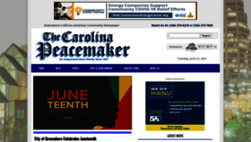 What Peacemakeronline.com website looked like in 2021 (2 years ago)