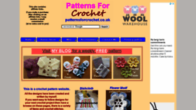 What Patternsforcrochet.co.uk website looked like in 2021 (2 years ago)