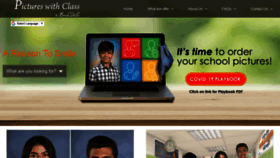 What Pictureswithclass.com website looked like in 2021 (4 years ago)