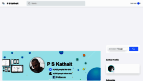 What Pskathait.in website looked like in 2021 (2 years ago)