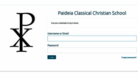 What Paideiaclassical.classreach.com website looked like in 2021 (2 years ago)
