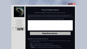 What Proxychecker.ge website looked like in 2021 (4 years ago)