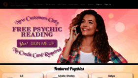 What Psychicaccess.com website looked like in 2021 (2 years ago)