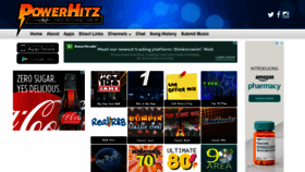 What Powerhitz.com website looked like in 2021 (2 years ago)