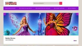 What Princessmovies.org website looked like in 2021 (2 years ago)
