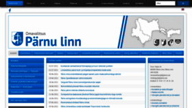 What Parnu.ee website looked like in 2021 (2 years ago)