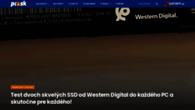 What Pc.sk website looked like in 2021 (2 years ago)
