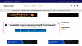 What Phpfusion-supportclub.de website looked like in 2021 (2 years ago)