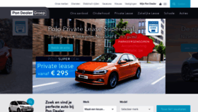 What Pondealer.nl website looked like in 2021 (4 years ago)