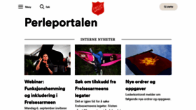 What Perleportalen.no website looked like in 2021 (2 years ago)