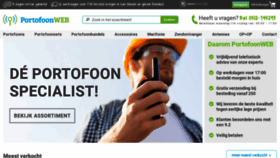 What Portofoonweb.nl website looked like in 2021 (3 years ago)