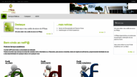 What Portal.ipbeja.pt website looked like in 2021 (2 years ago)