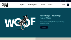 What Paleoridge.co.uk website looked like in 2021 (2 years ago)