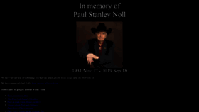 What Paulnoll.com website looked like in 2021 (2 years ago)