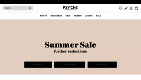 What Psyche.co.uk website looked like in 2021 (2 years ago)