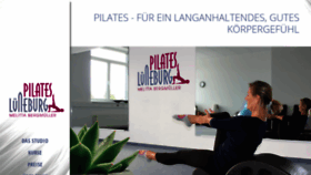 What Pilates-lueneburg.de website looked like in 2021 (2 years ago)