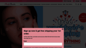 What Pinkyparadise.com website looked like in 2021 (2 years ago)