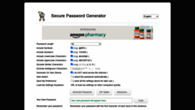 What Passwordsgenerator.net website looked like in 2021 (2 years ago)