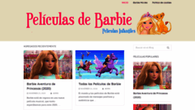 What Peliculasdebarbie.com website looked like in 2021 (2 years ago)