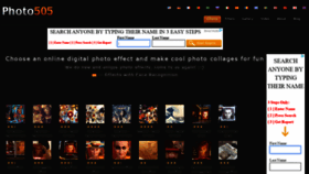 What Photo505.com website looked like in 2021 (2 years ago)