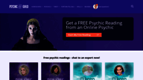 What Psychicguild.com website looked like in 2021 (2 years ago)