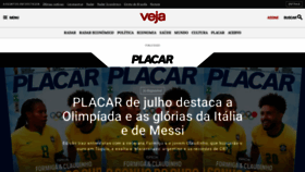 What Placar.com.br website looked like in 2021 (2 years ago)