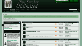 What Pipesmokerunlimited.com website looked like in 2021 (2 years ago)