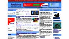 What Parabola.cz website looked like in 2021 (2 years ago)