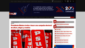 What Psuv.org.ve website looked like in 2021 (2 years ago)