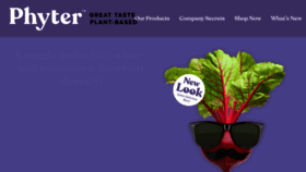 What Phyterfood.com website looked like in 2021 (2 years ago)