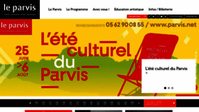 What Parvis.net website looked like in 2021 (2 years ago)