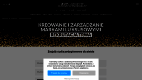 What Podyplomowe.pl website looked like in 2021 (2 years ago)