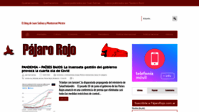 What Pajarorojo.com.ar website looked like in 2021 (2 years ago)