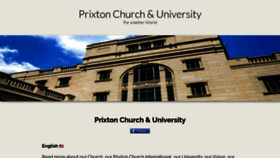 What Prixton.org website looked like in 2021 (2 years ago)