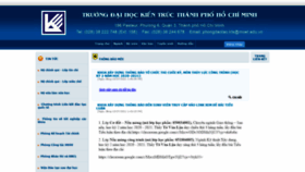 What Portal.uah.edu.vn website looked like in 2021 (2 years ago)