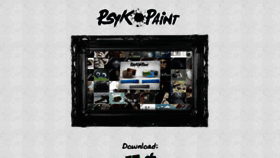 What Psykopaint.com website looked like in 2021 (2 years ago)